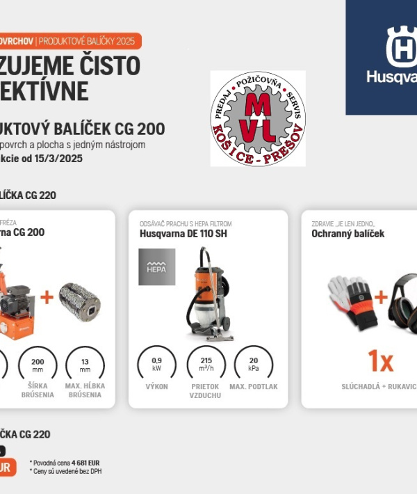 Akcia Husqvarna CG200