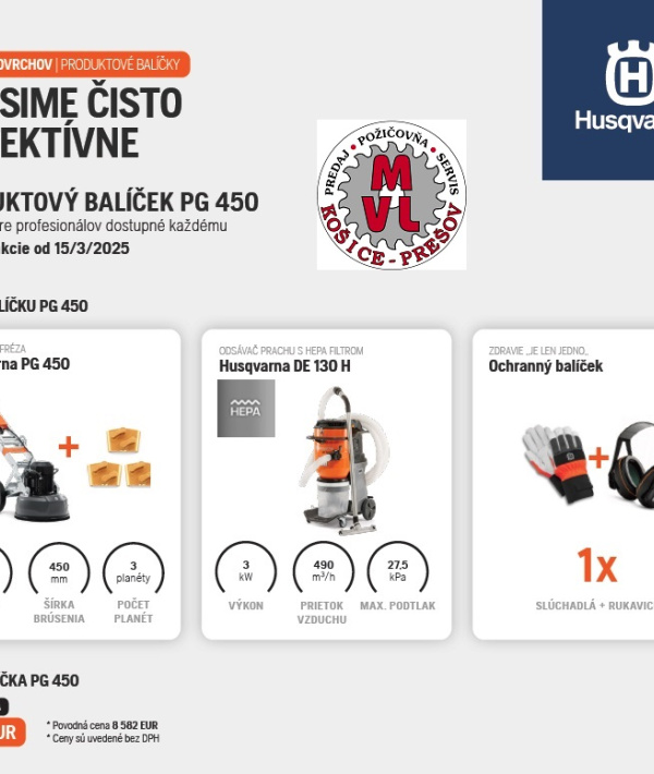 Akcia Husqvarna PG450