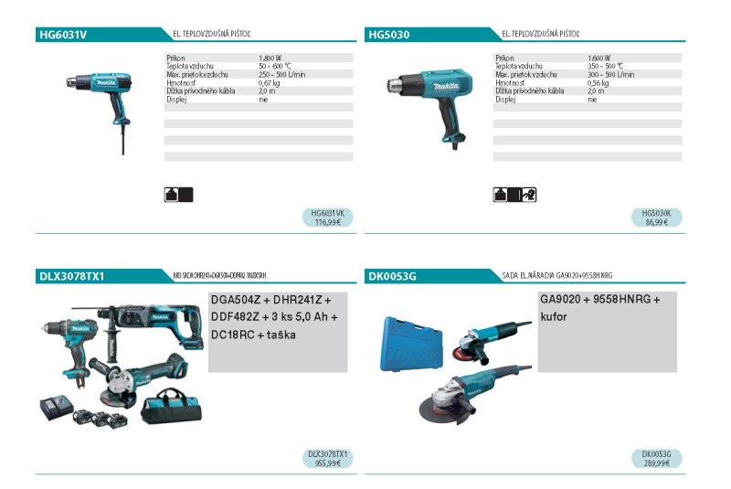  Akcia / Makita 2024 - foto